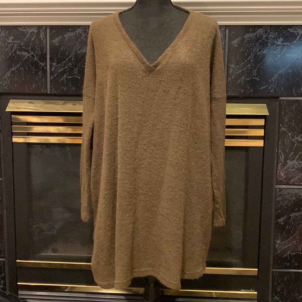 Piko Green Earth Fashion Tunic Sweater